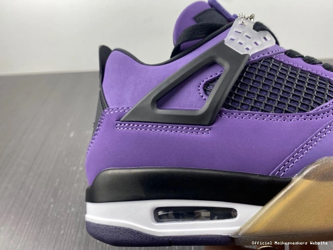 Official Maikesneakers Travis Purple Jordan Family) 766296 4 and LN4 Retro Scott (Friends 0812
